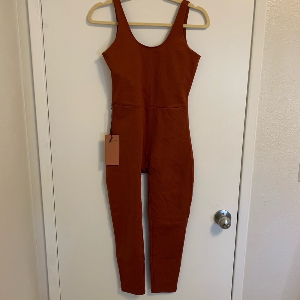 Girlfriend Collective Sedona Scoopneck Unitard